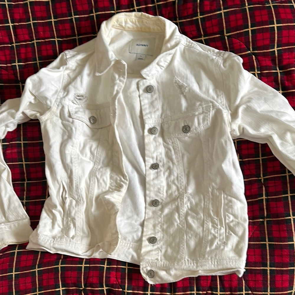 Old Navy Kids White Jacket